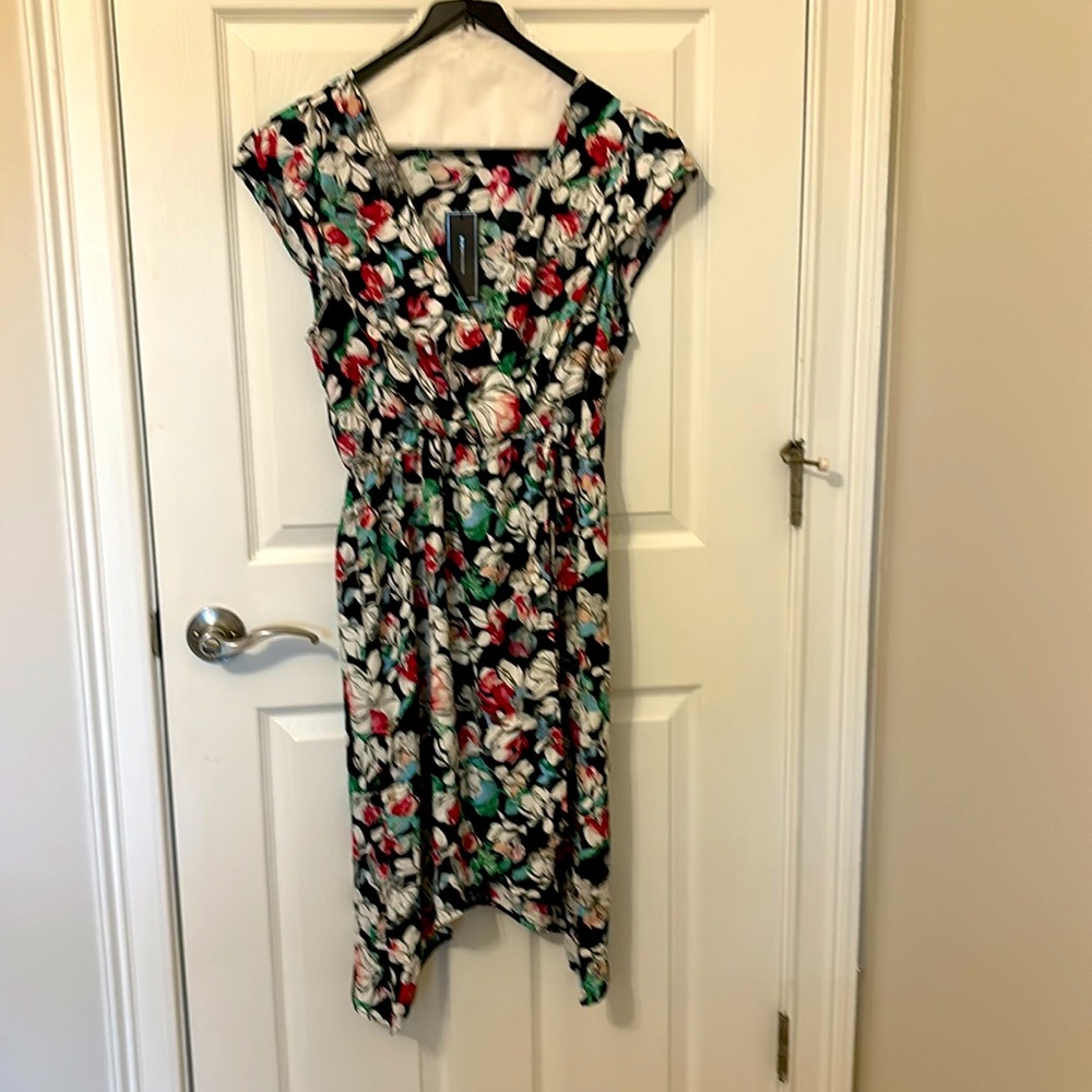 Ladies multi colored BCBG Maxazria dress